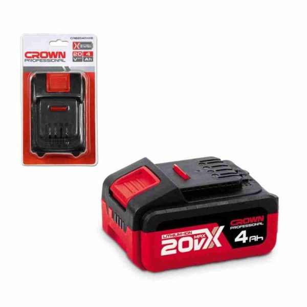 Batterie 20V 4.0AH CROWN CAB204014XE