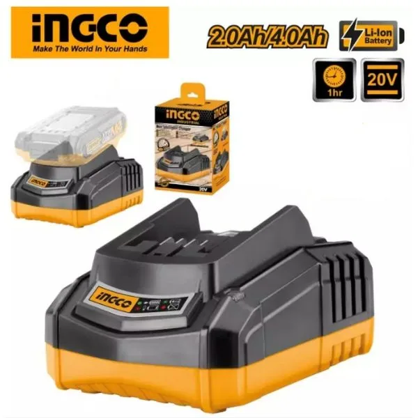 CHARGEUR BATTERIE 20V FCLI2001M INGCO