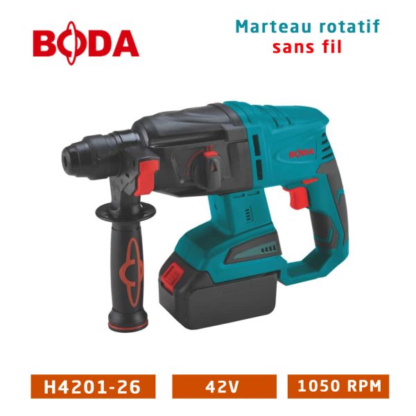 MARTEAU PIQUEUR BATTERIE 42V H4201-26 BODA