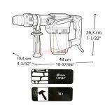 MARTEAU PIQUEUR 40MM 1250W SDS MAX CT18080 CROWN