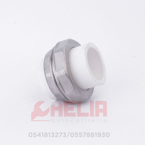 RACCORD UNION FEM 110 4 PPRC BLANC