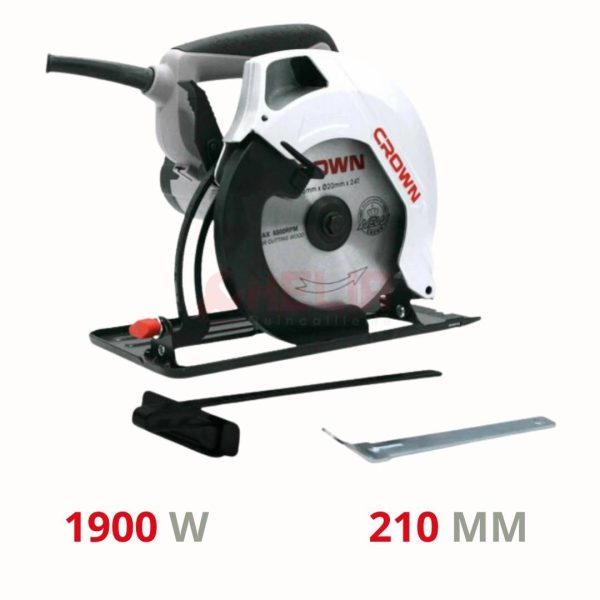 SCIE CIRCULAIRE BOIS 1900W CT15099 CROWN