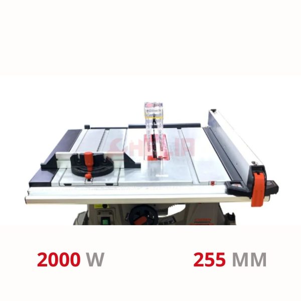 Tronçonneuse à table 2000W 255MM CROWN CT15286S