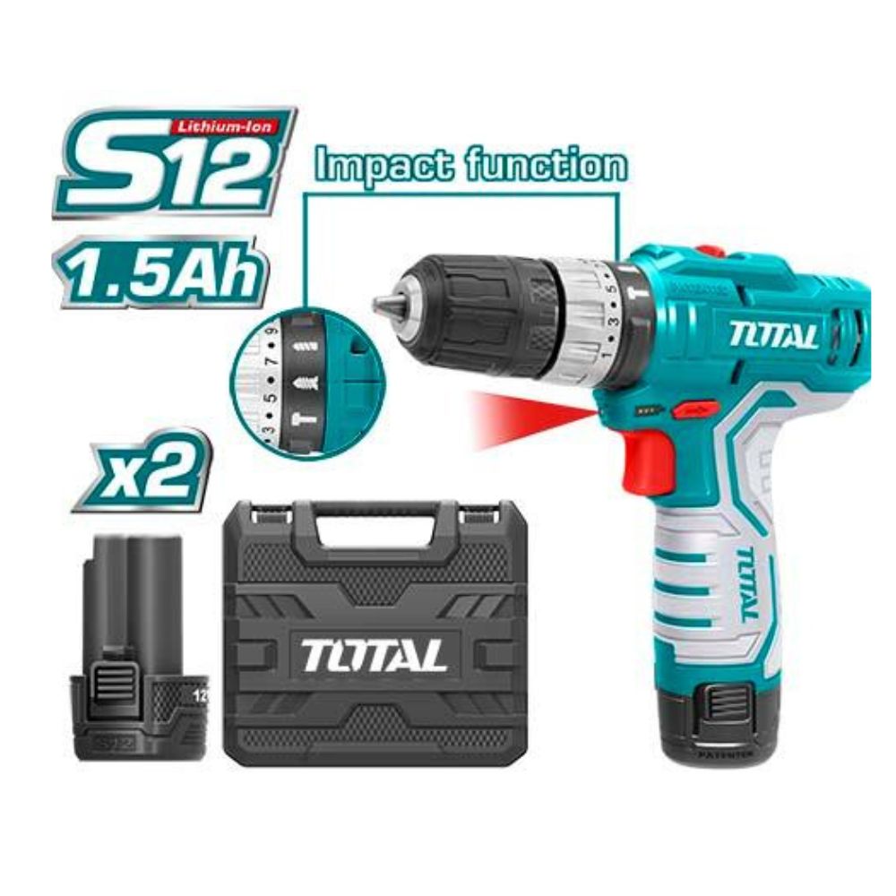Visseuse 12V TOTAL | TIDLI1232 Visseuse 12V TOTAL | TIDLI1232