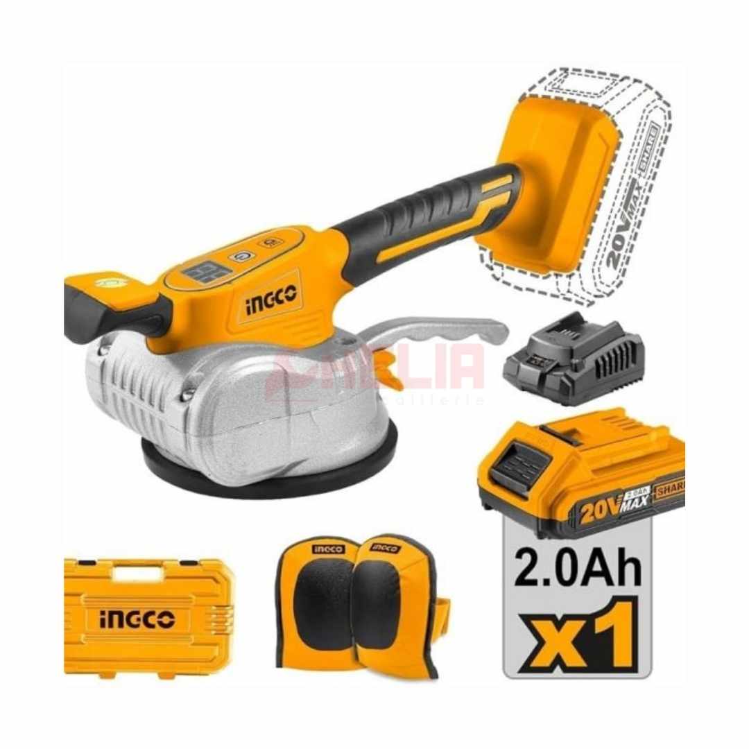 Ventouse vibrante 20V INGCO CTVLI20101 Ventouse vibrante 20V INGCO CTVLI20101