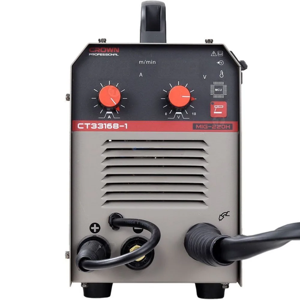 Poste à souder portatif MIG-220H MMA 140A CROWN | CT33168-1