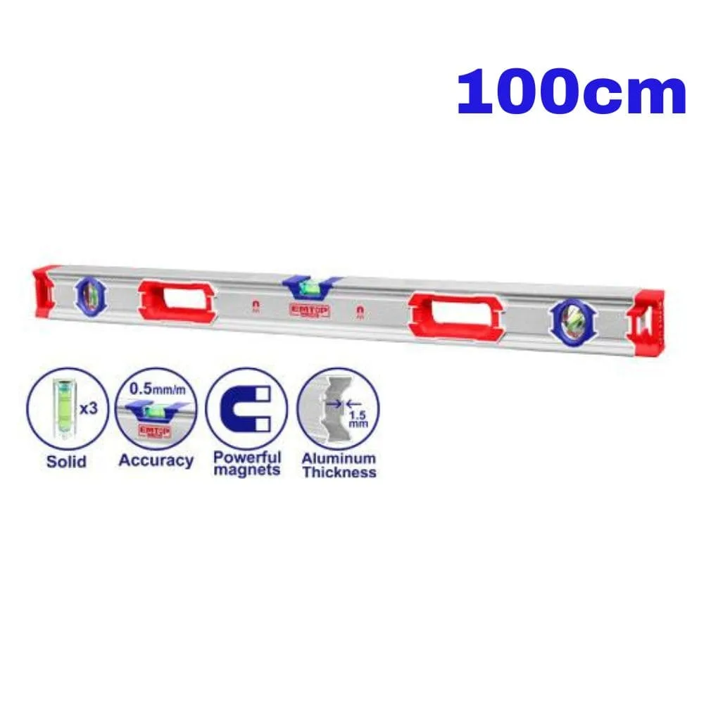 Niveau à bulle magnétique 100cm EMTOP | ESLL310001