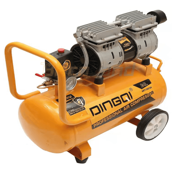 Compresseur d'air silencieux 24L DINGQI | 108124