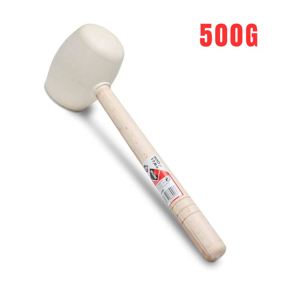 Maillet blanc plat 500G RUBI 66945 Maillet blanc plat 500G RUBI 66945