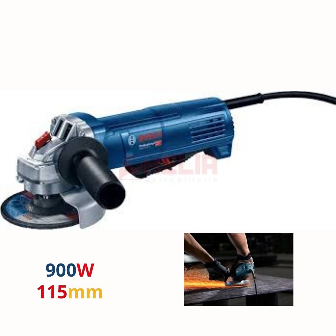 Meuleuse 115mm 900W BOSCH GWS9-115 Meuleuse 115mm 900W BOSCH GWS9-115