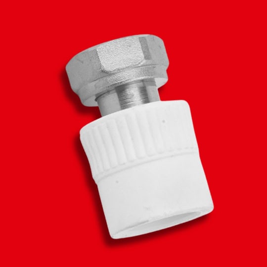 raccord ecrou libre raccordement pprc blanc