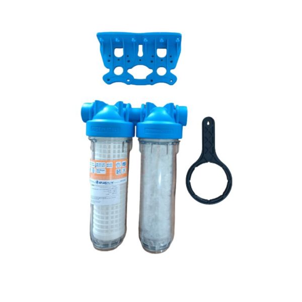 FILTRE DOUBLE FIL CRISTAUX TRANSPARANT BIG 10 40/49 ATLAS FILTRI