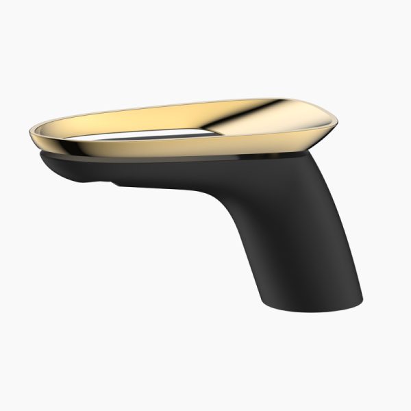 MITIGEUR LAVABO NOIR DORE SLR-0006 SLR