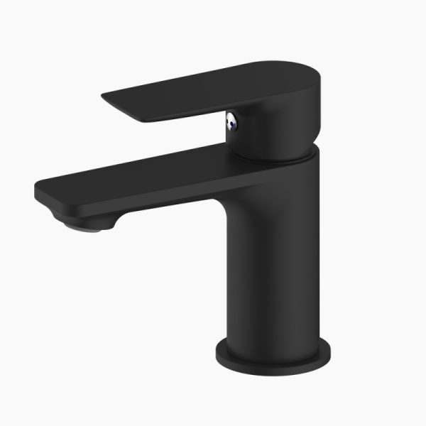 MITIGEUR LAVABO CARRE NOIR SLR-0001 SLR