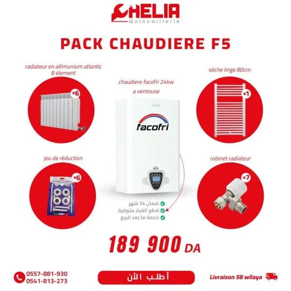 pach chaudiere murale f5 au meilleur prix en algérie