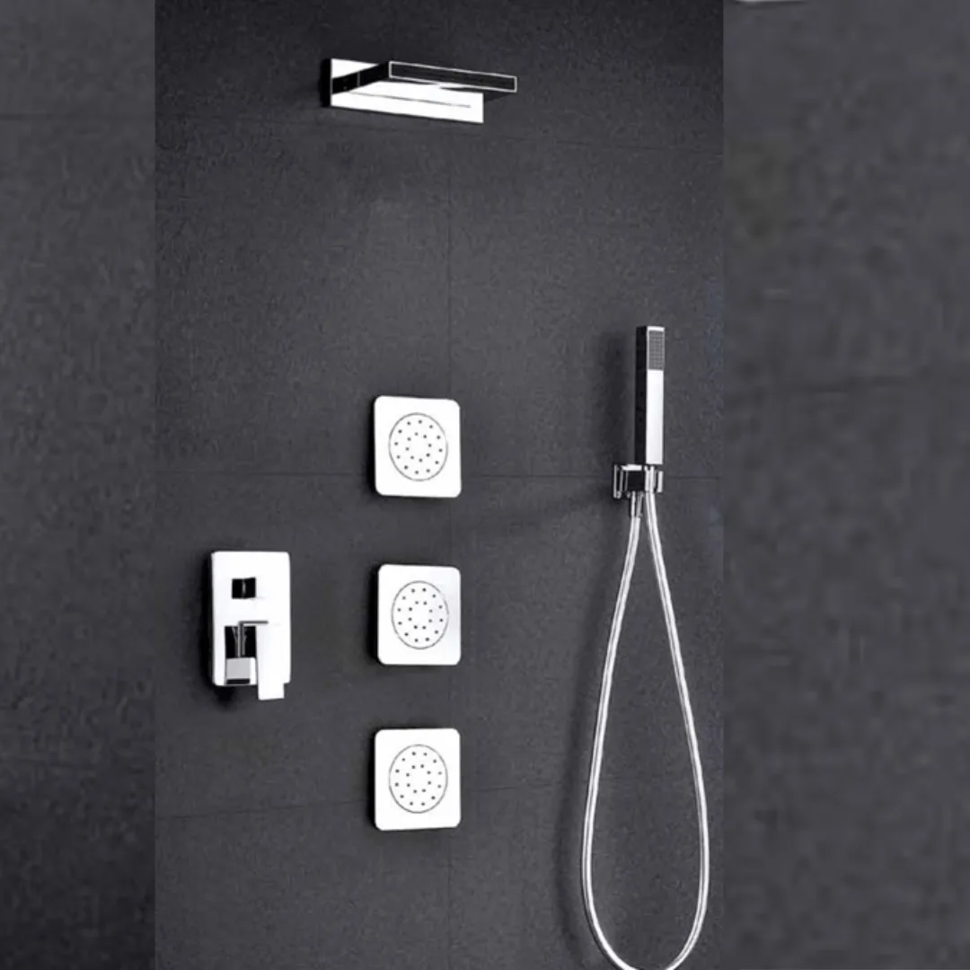 colonne de douche encastre cascade formentura imex