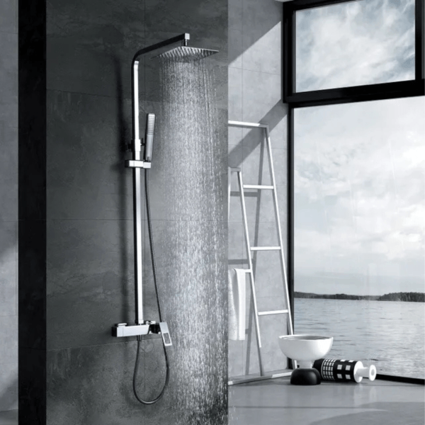 colonne de douche suecia chrome imex
