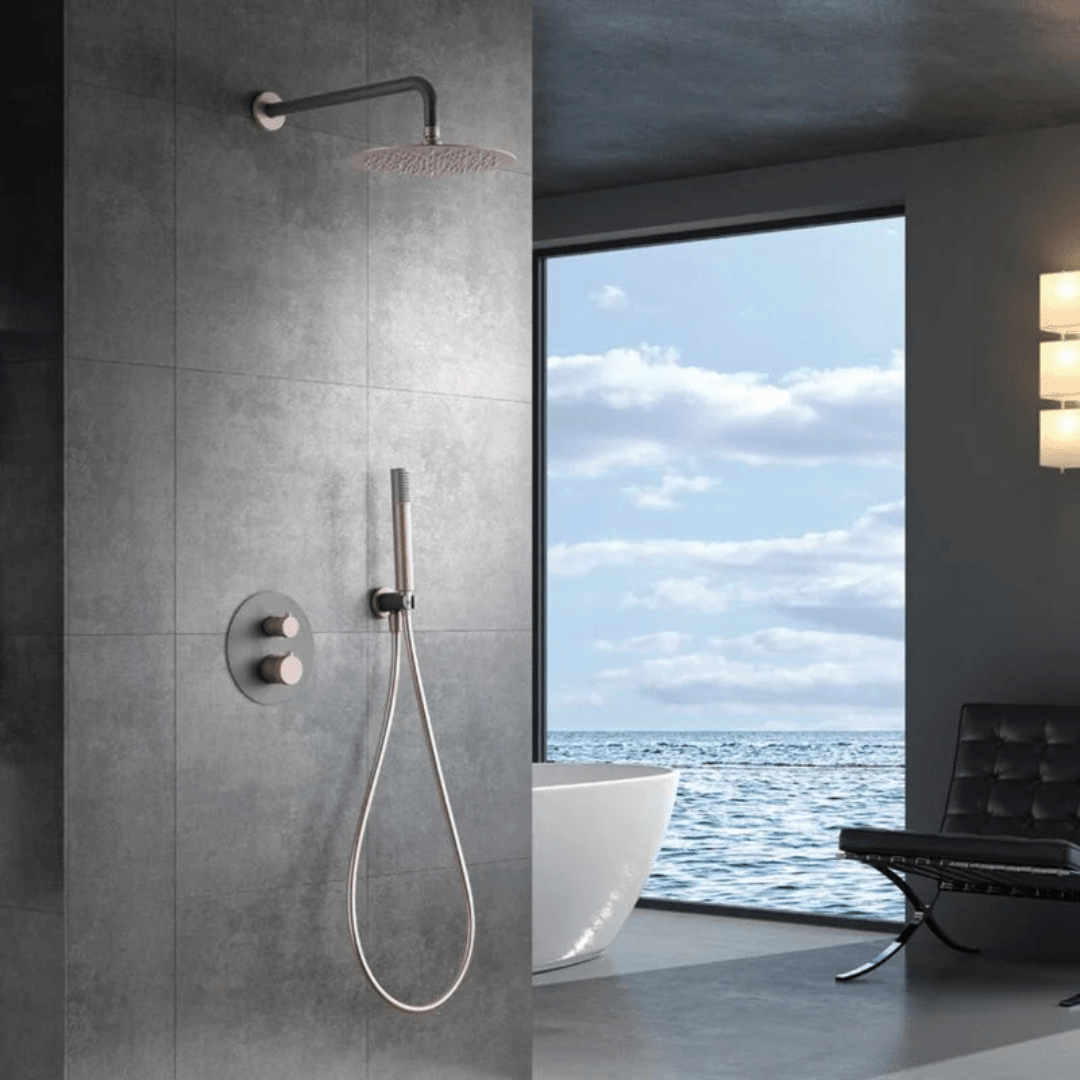 Design sans titre (20) colonne de douche encastre line champagne imex