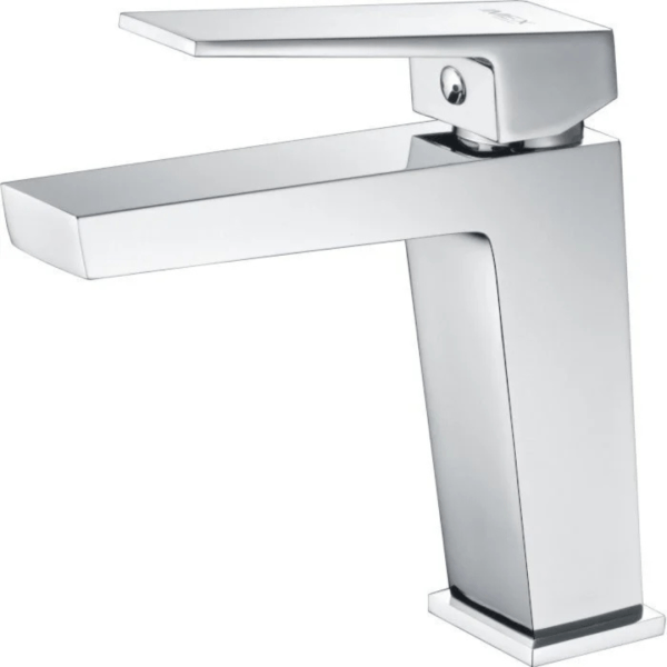 mitigeur lavabo art chrome noir imex