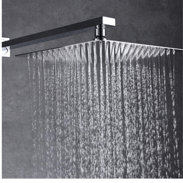 douchette encastre carre suesa chrome imex