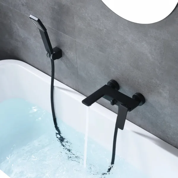 mitigeur baignoire noir imex
