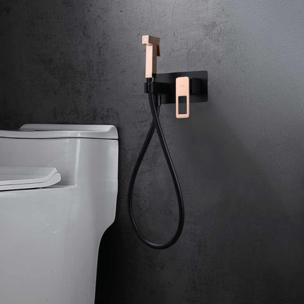 mitigeur ablution encastre suecia noir/dorre imex