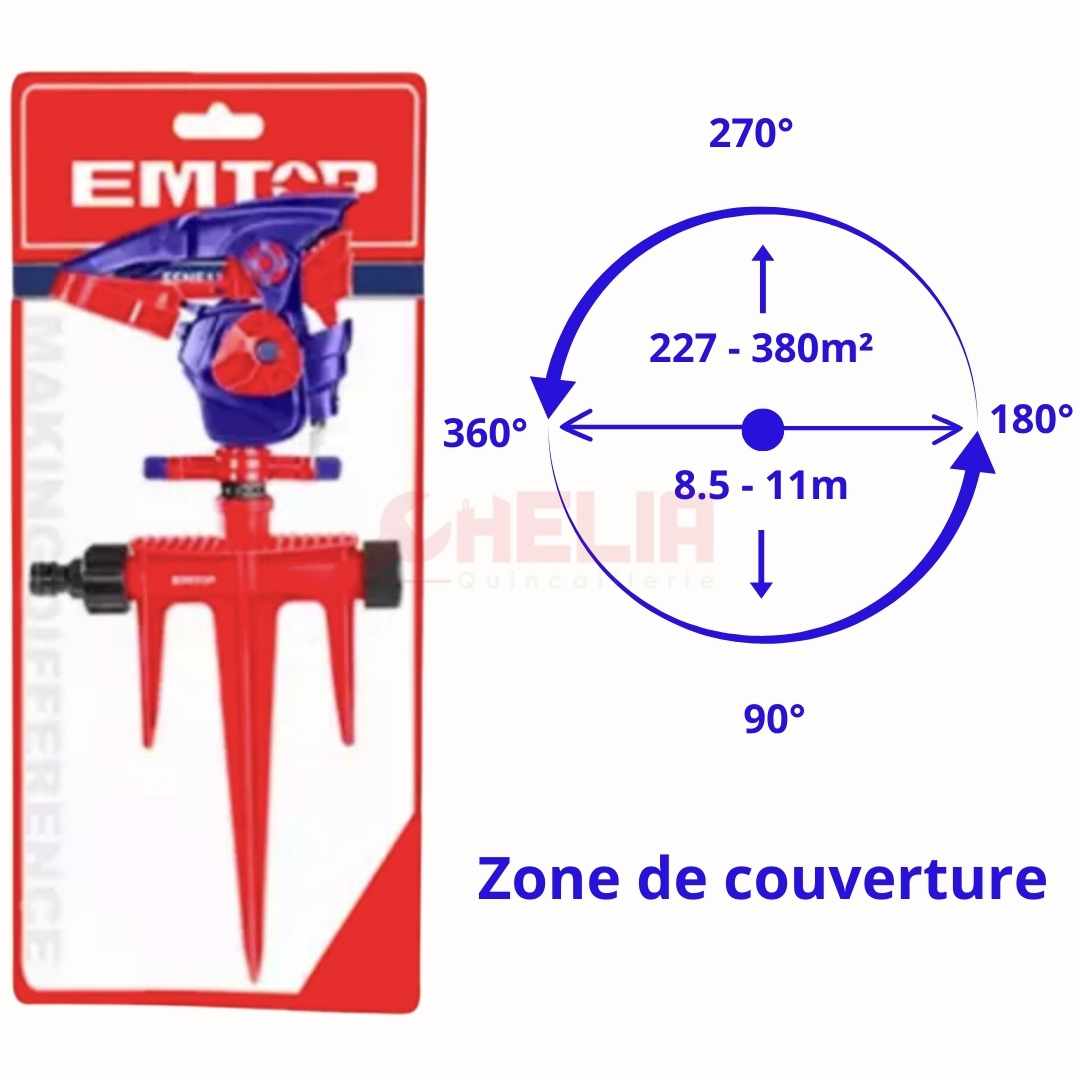 Arroseur EMTOP ESNE13602 Arroseur EMTOP ESNE13602