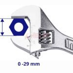 Clé à Molette 10'' EMTOP | EAWH131022