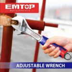 Clé à Molette 6'' EMTOP EAWH130601