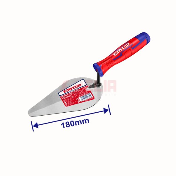 Truelle de maçonnerie 7"/180mm EMTOP | EBTL07001