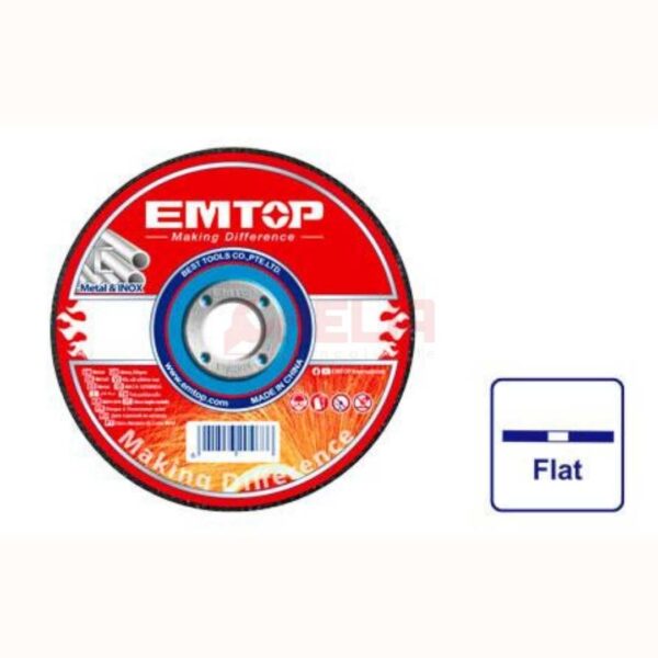 Disque abrasif de coupe en métal EMTOP  EACD302303