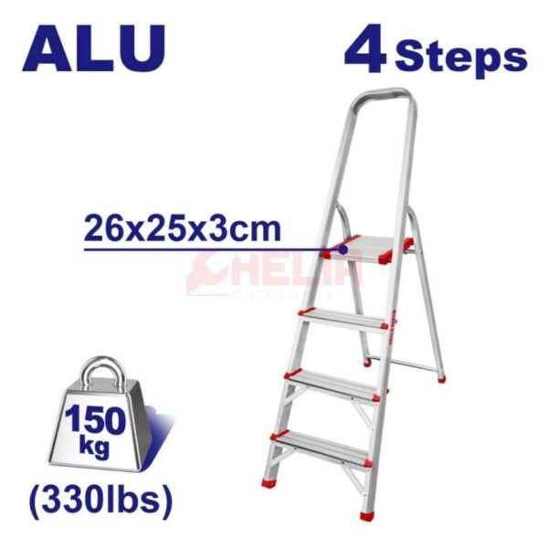 Escabeau Aluminium 4M EMTOP ELAD1041