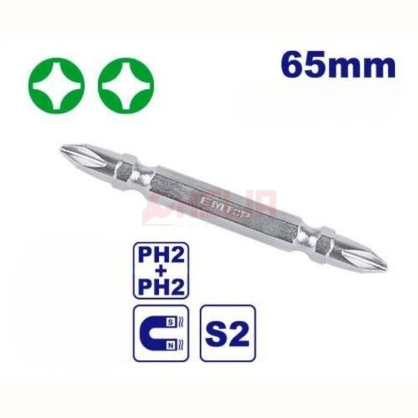 Jeu Embout Visseuse 65MM EMTOP ESBTPH2233