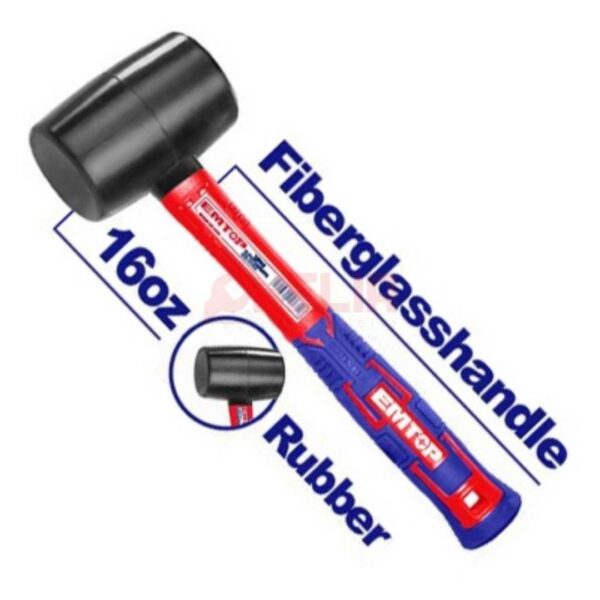 Marteau maillet 450GR EMTOP  EHAMRH1601