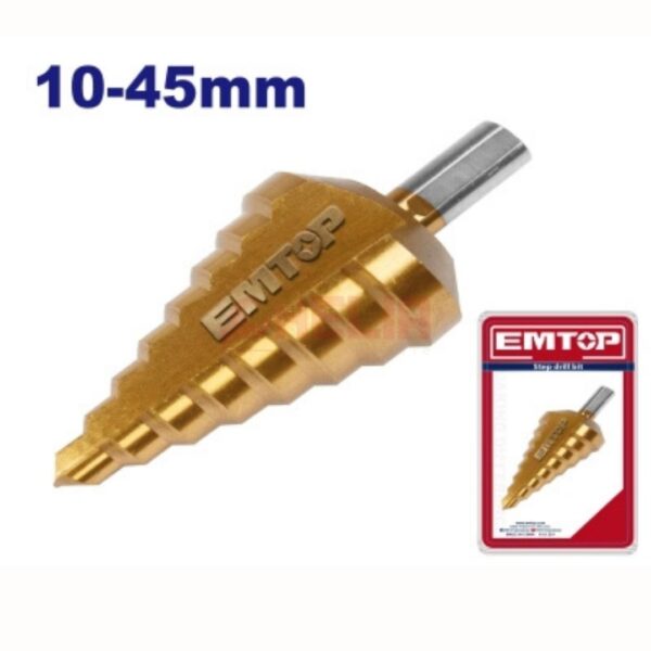 Mèche métal triangle 10-45MM EMTOP ETDB1610451
