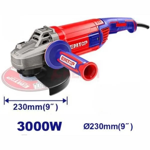 Meuleuse d'angle 3000W EMTOP  EAGR30093