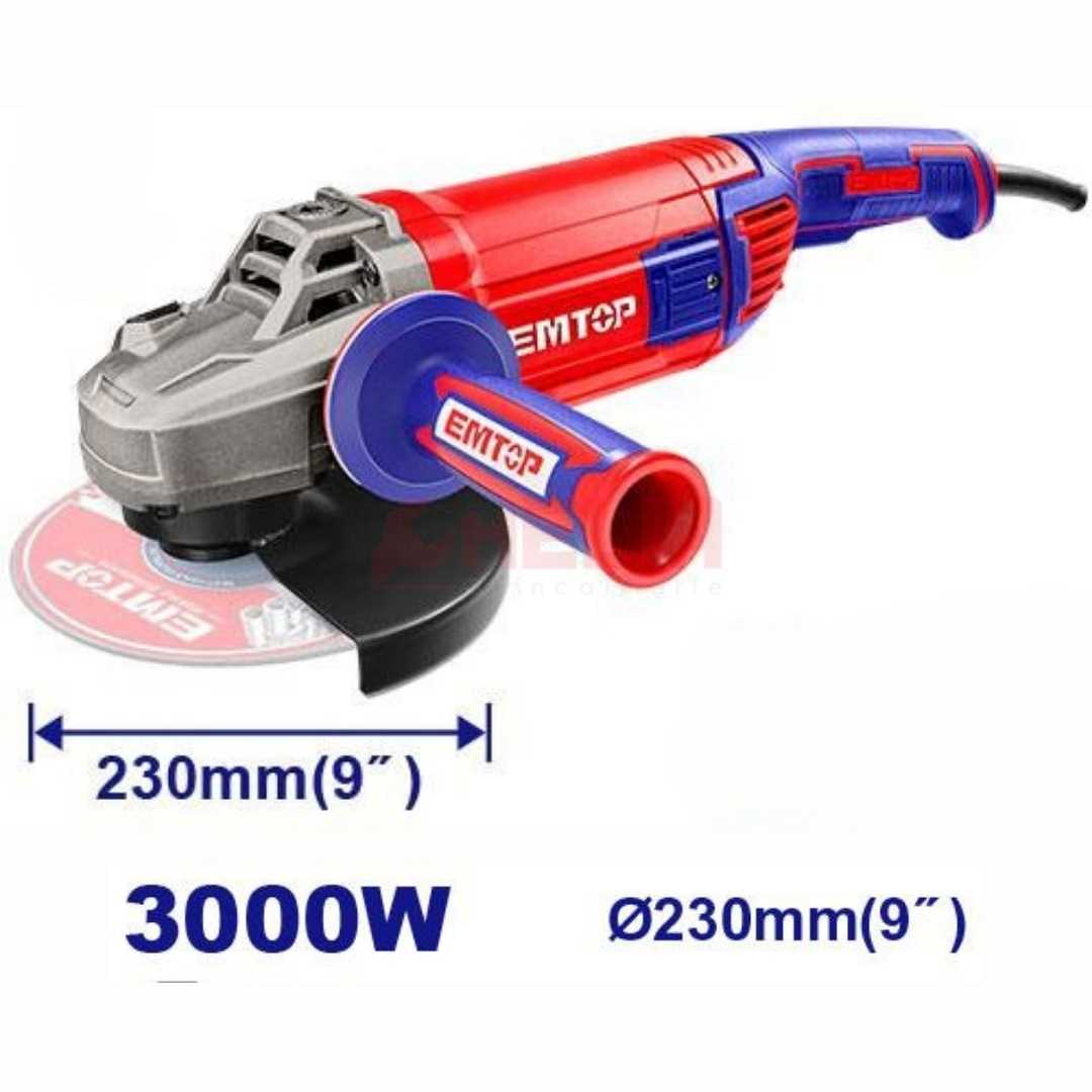 Meuleuse d'angle 3000W EMTOP EAGR30093 (7) Meuleuse d'angle 3000W EMTOP EAGR30093