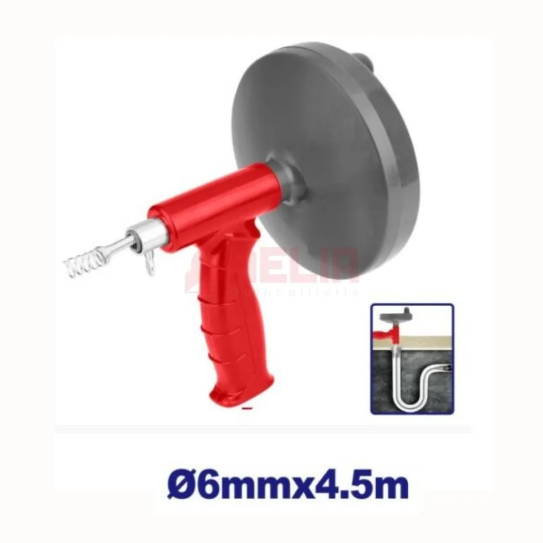 Pistolet Déboucheur 4.5M EMTOP EMDD3345 Pistolet Déboucheur 4.5M EMTOP EMDD3345