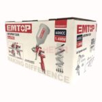 Pistolet de Peinture 600CC EMTOP EASGW06001