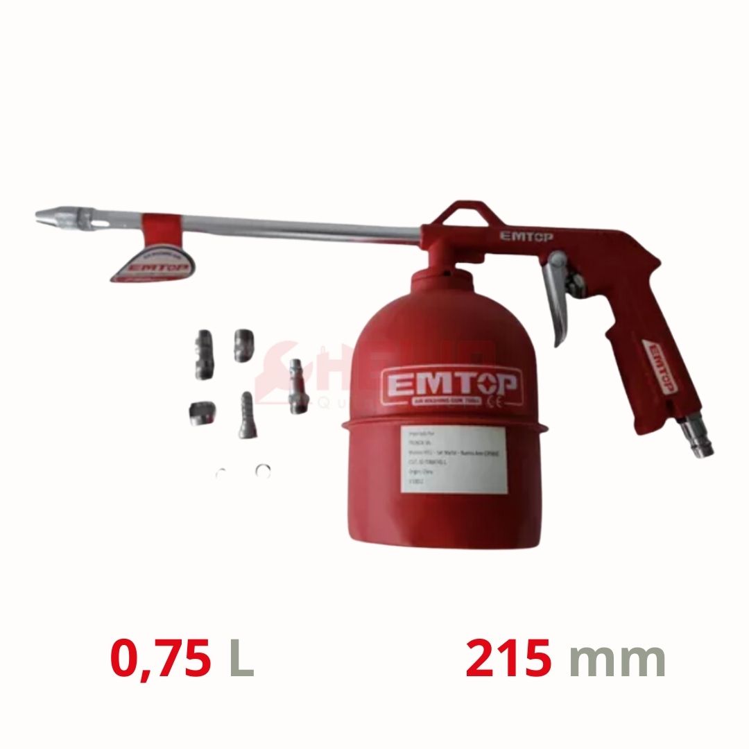 Pistolet nettoyeur 0.75L EMTOP EASGW10011 (3) Pistolet nettoyeur 0.75L EMTOP EASGW10011