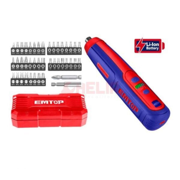 Tournevis sans fil 4V EMTOP ECSR0403