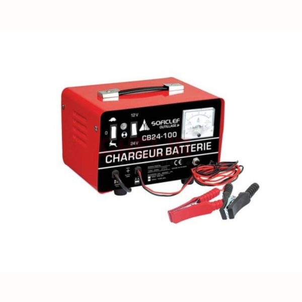 Chargeur de batterie 12-24V 40-100Amp SOFICLEF  CB24-100