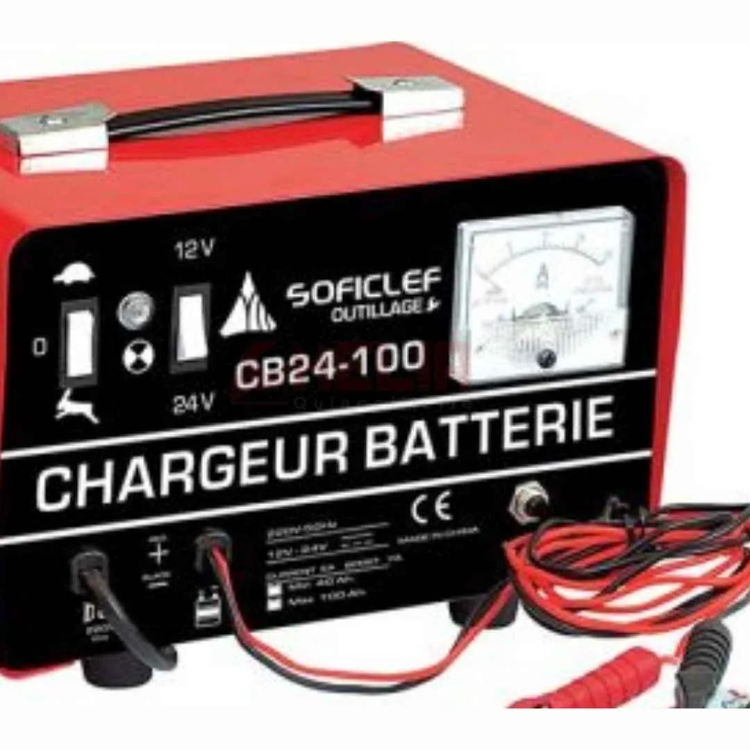 Chargeur de batterie 12-24V 40-100Amp SOFICLEF CB24-100