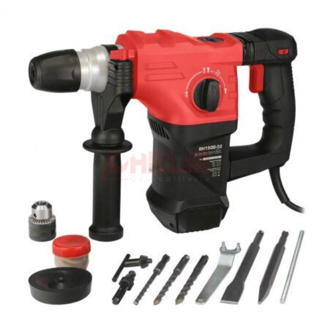 Marteau piqueur perforateur 1500W SOFICLEF RH1500-32 (8) Marteau piqueur perforateur 1500W SOFICLEF RH1500-32