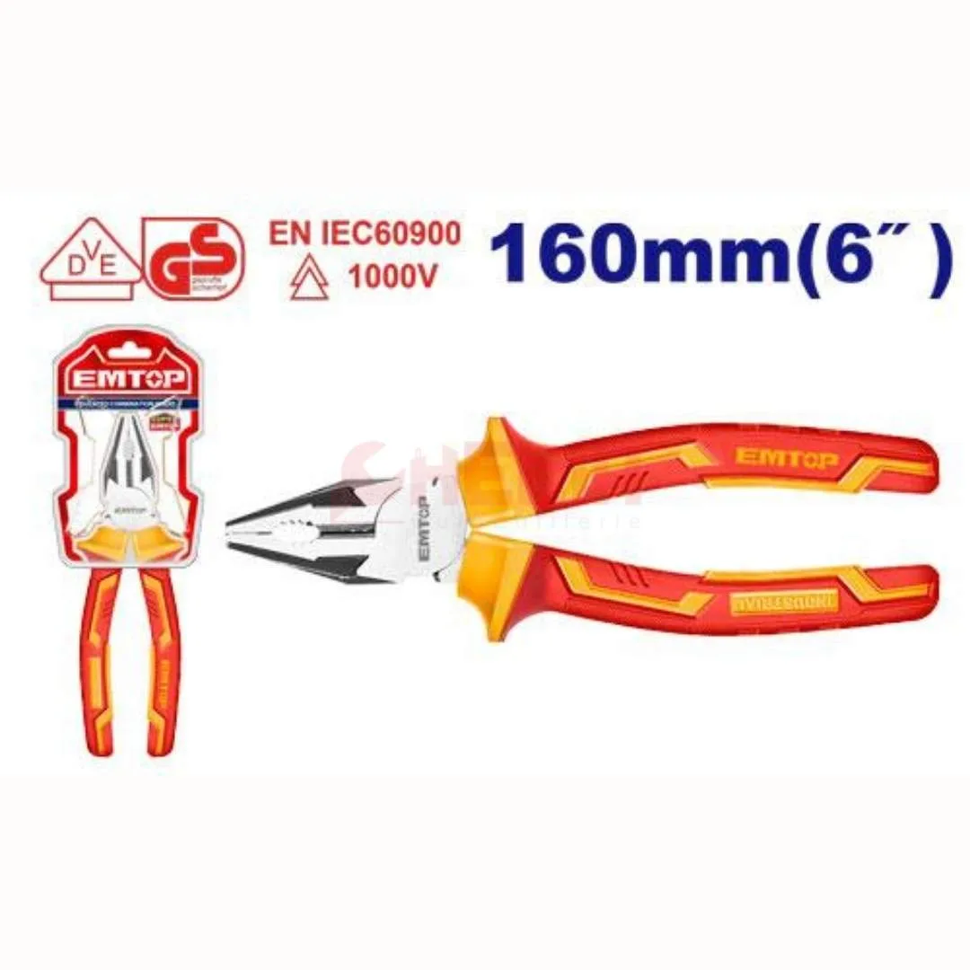 Pince coupe câble isolant 160mm EMTOP EPLRCB0631(1) Pince coupe câble isolant 160mm EMTOP EPLRCB0631