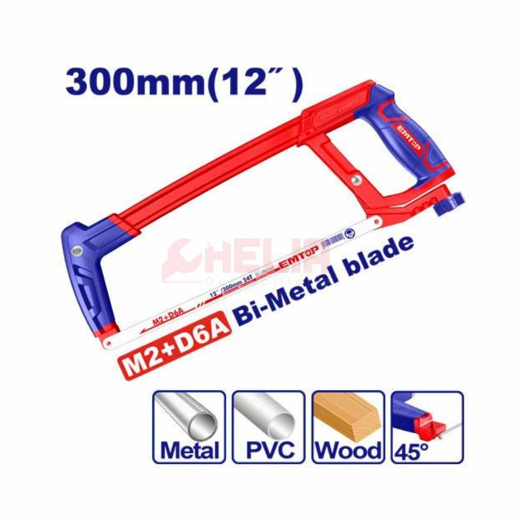 Scie à métaux 12pouces 300mm EMTOP EHFE3004 (5) Scie à métaux 12pouces 300mm EMTOP EHFE3004