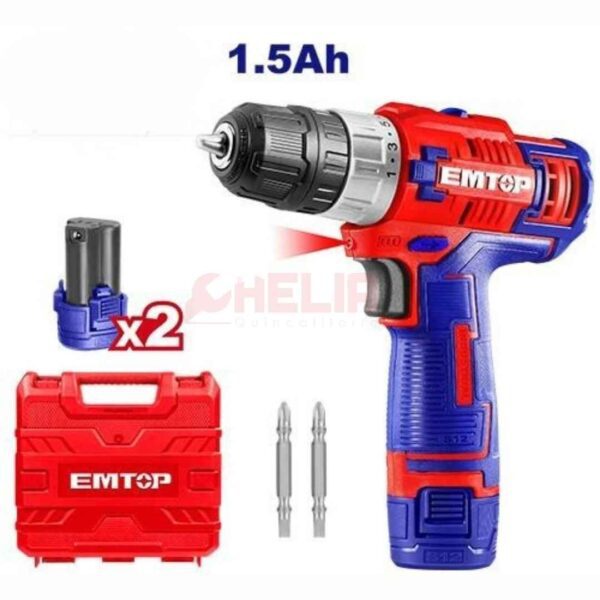 Visseuse 12V EMTOP ECDL12622