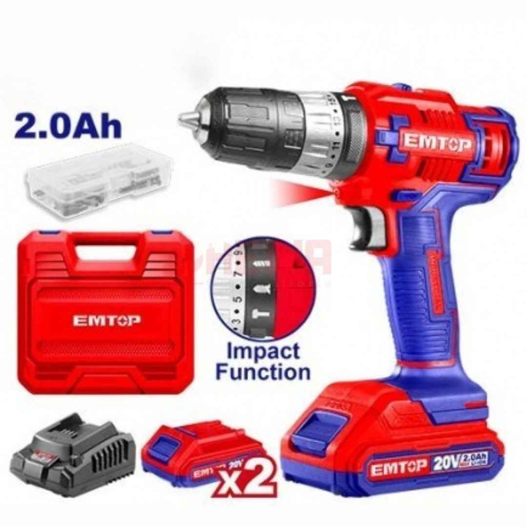 Visseuse 20V EMTOP ECIDL620012 (5) Visseuse 20V EMTOP ECIDL620012