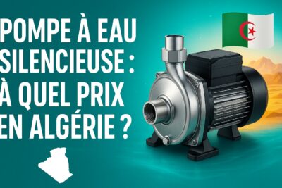 مضخة ماء صامتة: ما هو سعرها في الجزائر؟