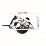 Scie circulaire 190MM 1400W BOSCH GKS190